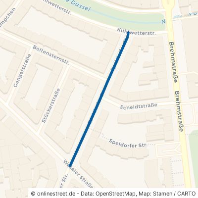 Speldorfer Straße Düsseldorf Düsseltal 