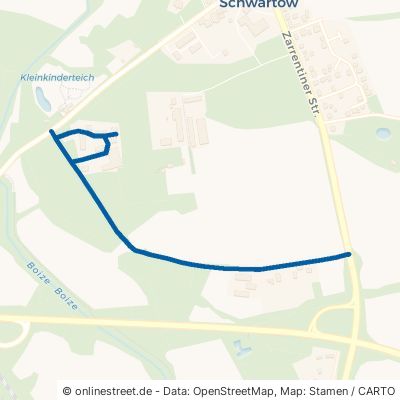 Waldweg Boizenburg Gallin 