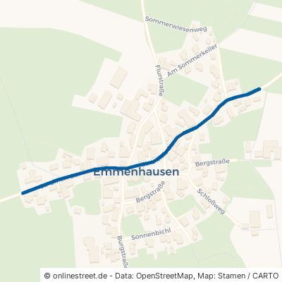 Sankt-Ulrich-Straße Waal Emmenhausen 