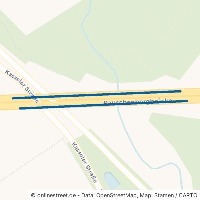 Rauschenbergbrücke 37284 Waldkappel Harmuthsachsen 