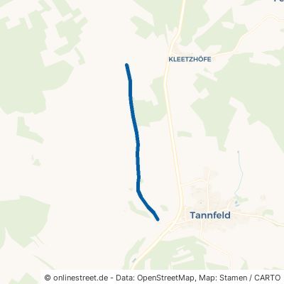 Alladorfer Weg Thurnau Tannfeld 