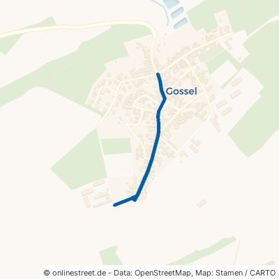 Crawinkeler Straße Geratal Gossel 