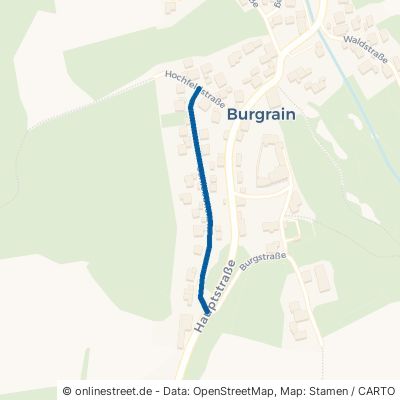 Schloßblickstraße Isen Burgrain 