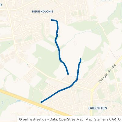Oetringhauser Straße Lünen Brambauer 