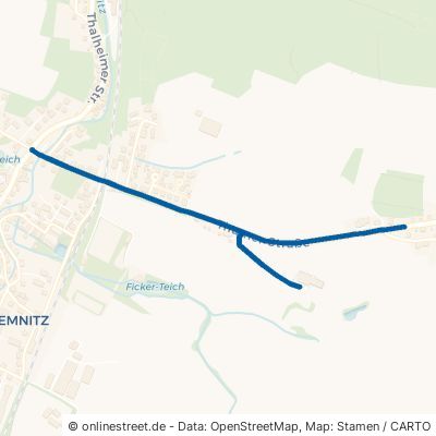 Thumer Straße Zwönitz Dorfchemnitz 