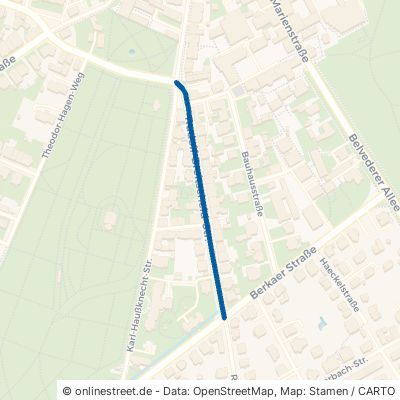 Rudolf-Breitscheid-Straße Weimar Westvorstadt 