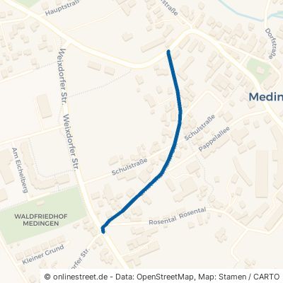 Ernst-Thälmann-Straße Ottendorf-Okrilla Medingen 