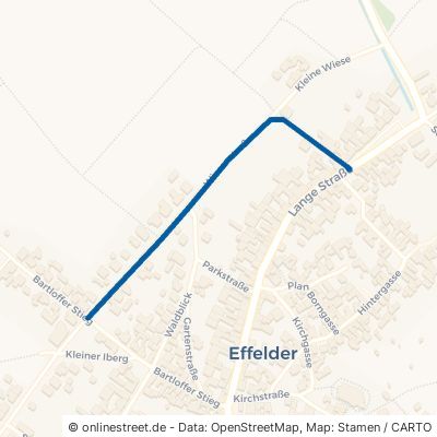 Wiesenstraße Effelder 