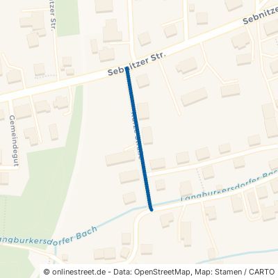 Kurze Straße Neustadt in Sachsen Langburkersdorf 