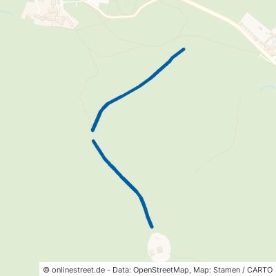Straße Zum Josephskreuz Südharz Stolberg 