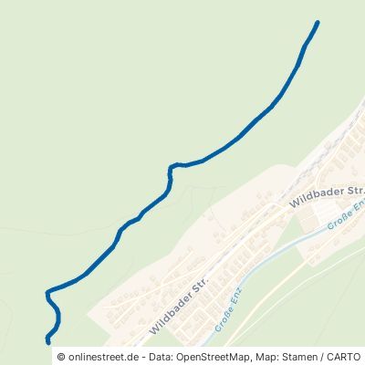 Steinbruchweg Bad Wildbad 