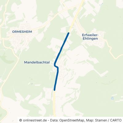 Saargemünder Straße Mandelbachtal Wittersheim 