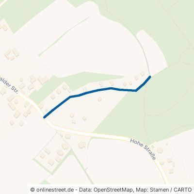 Waldweg Dippoldiswalde Malter 