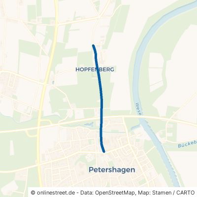 Bremer Straße Petershagen 