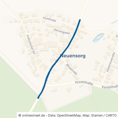 Lichtenfelser Straße Weidhausen bei Coburg Neuensorg 