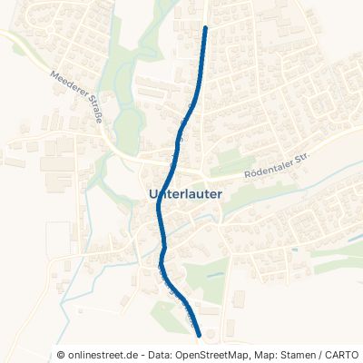 Coburger Straße Lautertal Unterlauter 