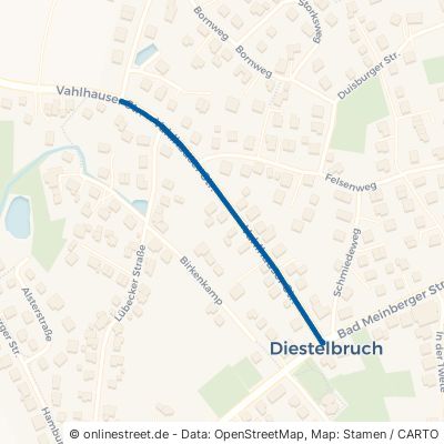 Vahlhauser Straße Detmold Diestelbruch 