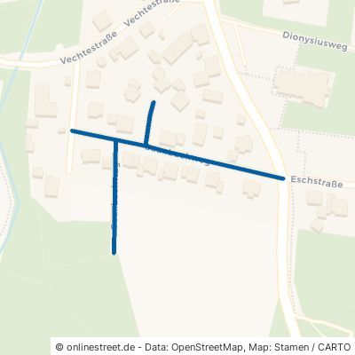 Gauxbachweg Ochtrup Welbergen 