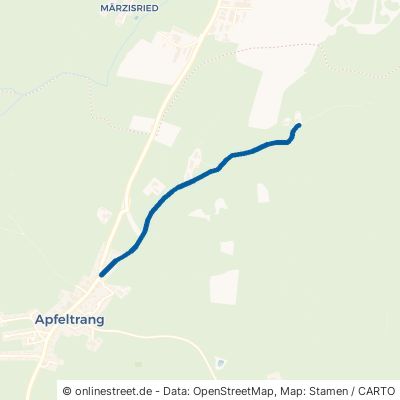 Märzenburgweg Ruderatshofen Apfeltrang 