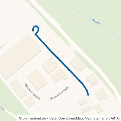 Dieselstraße Oppenweiler Zell 