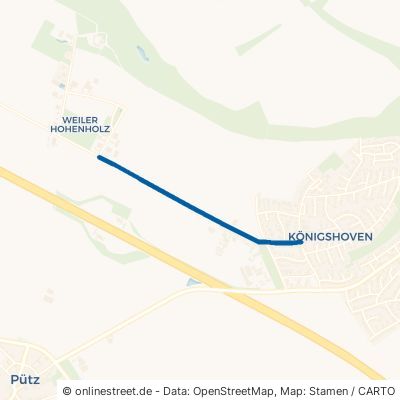 Hohenholzer Straße Bedburg Königshoven 