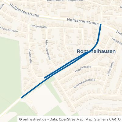 Ostheimer Straße Limeshain Rommelhausen 