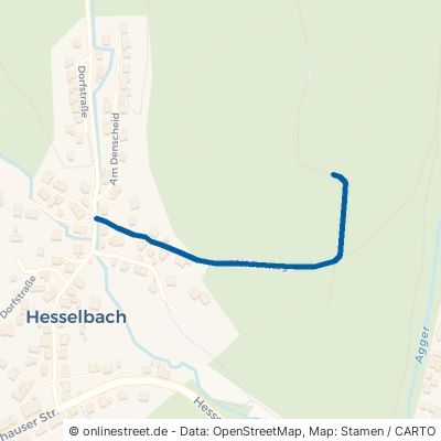 Mühlenweg Gummersbach Hesselbach 