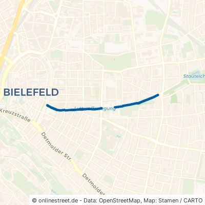 Ravensberger Straße Bielefeld Innenstadt 