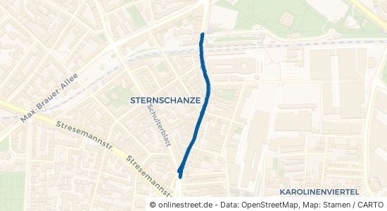 Schanzenstraße Hamburg Sternschanze 