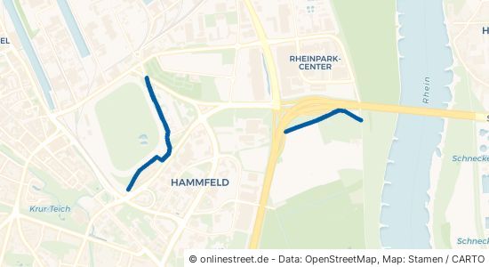 Obertorweg Neuss Hammfeld 