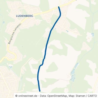 Rotthäuser Weg Düsseldorf Ludenberg 