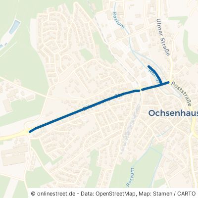 Biberacher Straße Ochsenhausen Ehrensberg 