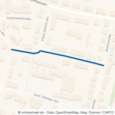 Gerhart-Hauptmannstraße Ilmenau 