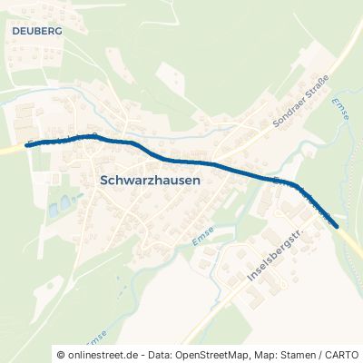 Emsetalstraße Waltershausen Schwarzhausen 