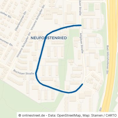 Kemptener Straße München Thalk.Obersendl.-Forsten-Fürstenr.-Solln 