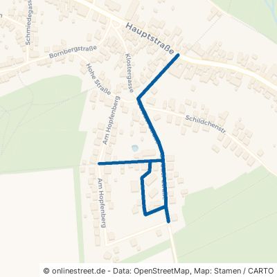 Geröder Straße Sonnenstein Weißenborn-Lüderode 
