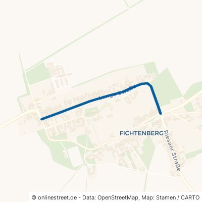 Lange Straße Mühlberg Fichtenberg 