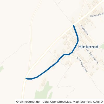 Ortsstraße 98673 Eisfeld Hinterrod 