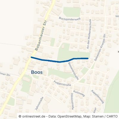 Jakob-Dandl-Straße Boos 