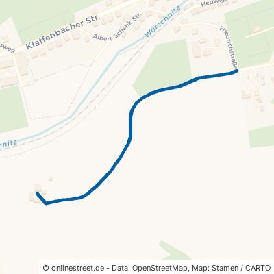 Würschnitzweg Chemnitz Harthau 