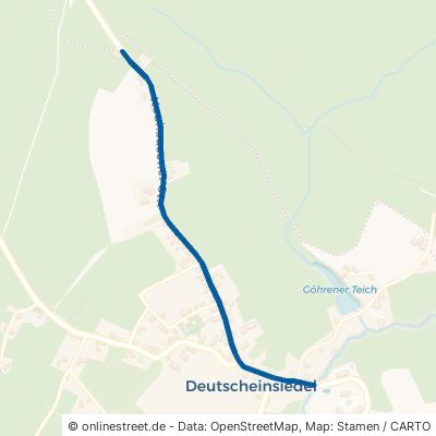 Neuhausener Straße Deutschneudorf Deutscheinsiedel 