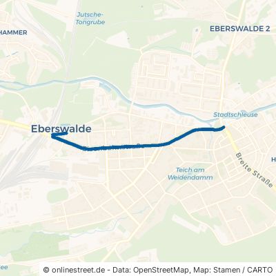 Eisenbahnstraße Eberswalde 
