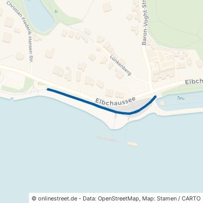 Elbuferweg Hamburg Othmarschen 
