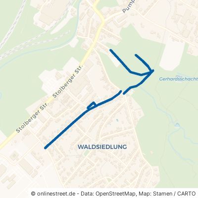Waldstraße Eschweiler Siedlung Waldschule 