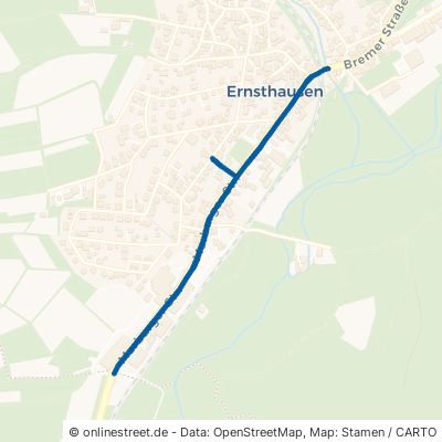 Marburger Straße Burgwald Ernsthausen 