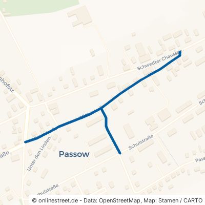 Mittelstraße Passow Passow/Wendemark 