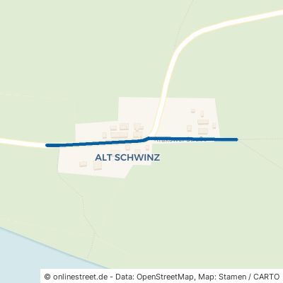 Krakower Straße Dobbertin Alt Schwinz 