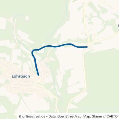 Sattelbacher Straße Mosbach Lohrbach 