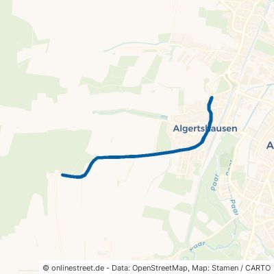 Grubetstraße Aichach Algertshausen 