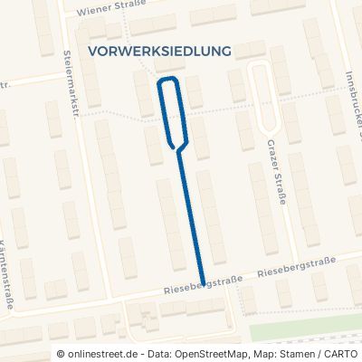 Klagenfurter Straße Braunschweig Vorwerksiedlung 